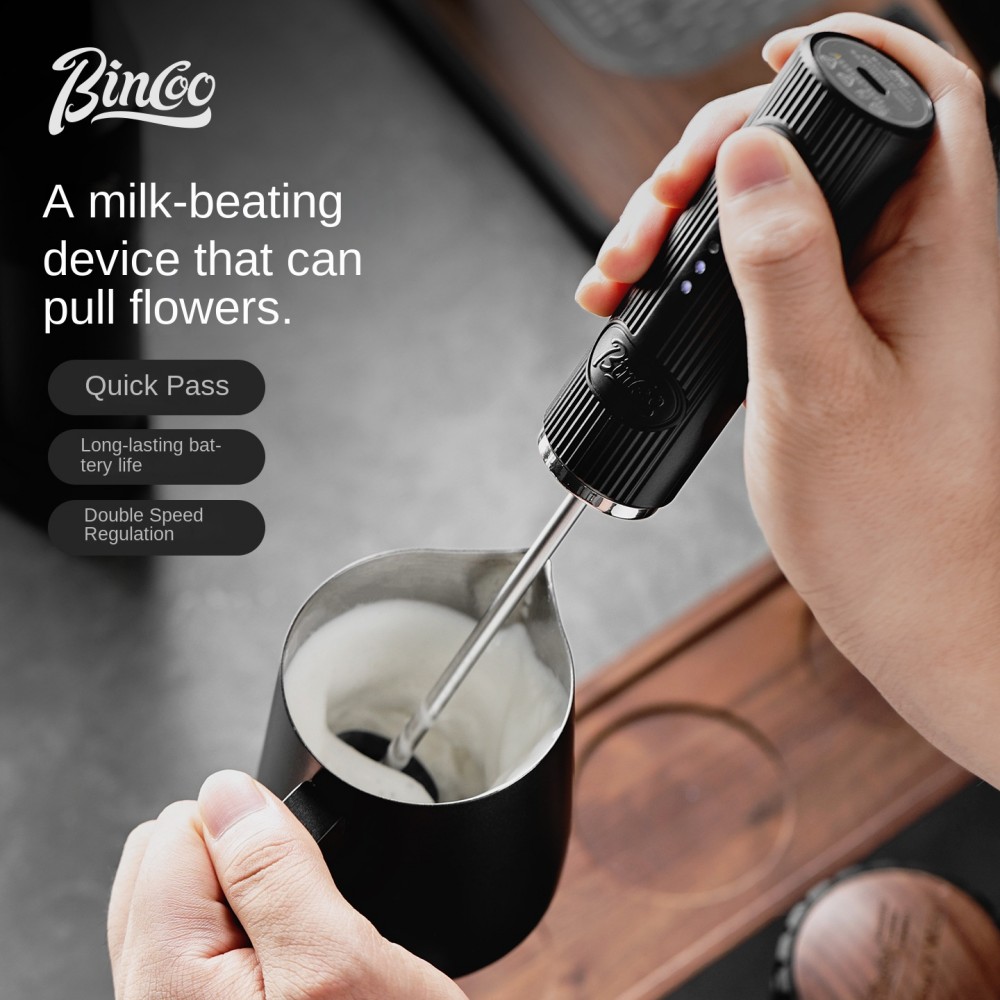 Pocket Coffee Maker - Kabelloser Elektrischer Mini-Milchaufschäumer Kaffee-Schneebesen Tragbarer Eierschläger