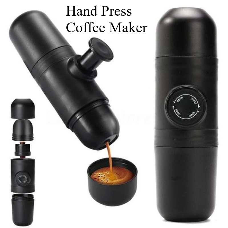 Pocket Coffee Maker - 140ml Reise-Espressomaschine für Unterwegs, Mini-Handpresse Manuelle