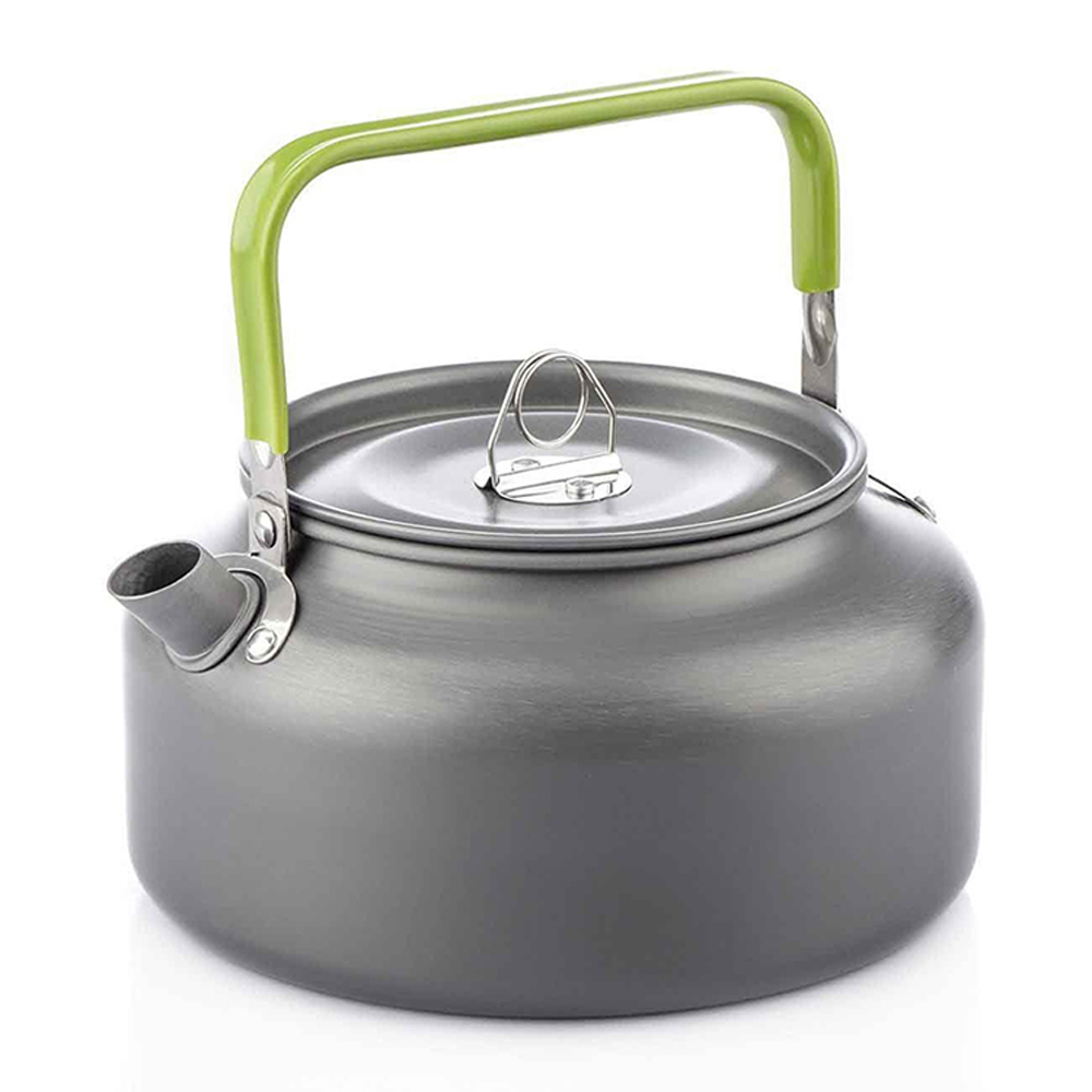 Camping Cooking Set 2 Person - Tragbare Outdoor Wasserkocher Wasser Topf Teekanne