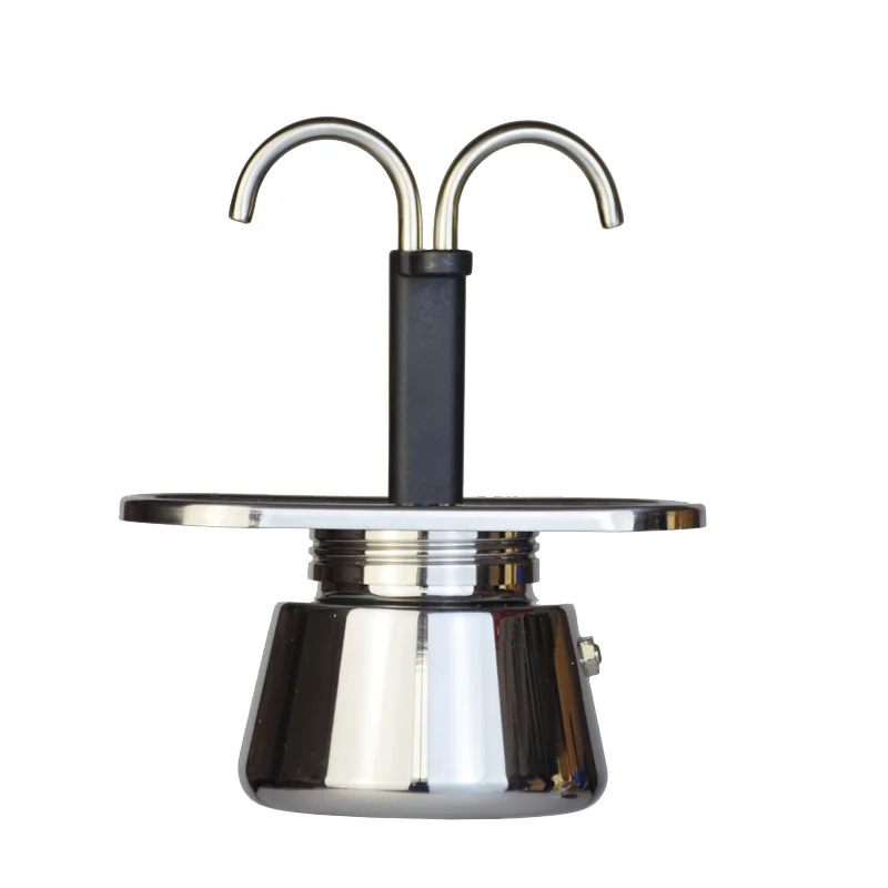 Pocket Coffee Maker - 200 ml Mini Moka Topf Doppel