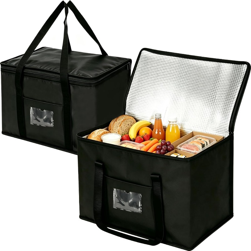 Camping Cooking Food - 1 Stück Große Isolierte Picknick-Kühltasche, Auslaufsichere