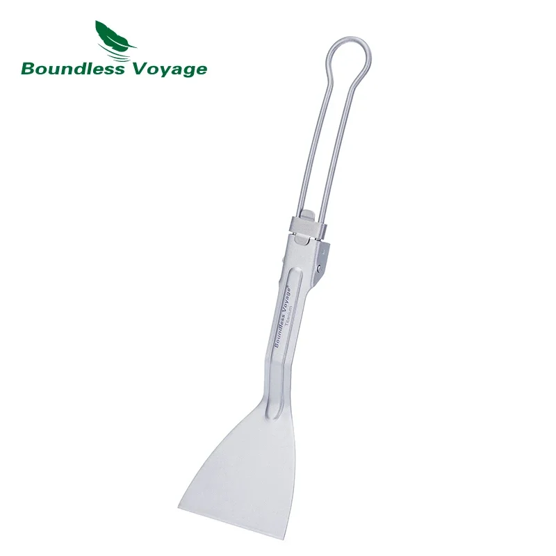 Camping Cooking Handle - Boundless Voyage Titan-Spatel, Bratschaufel mit klappbarem