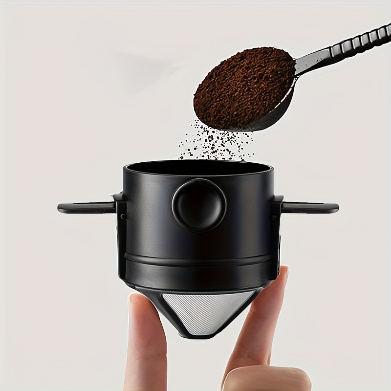 Pocket Coffee Maker - Kaffeefilterbecher, tragbar, wiederverwendbar, zum Übergießen von