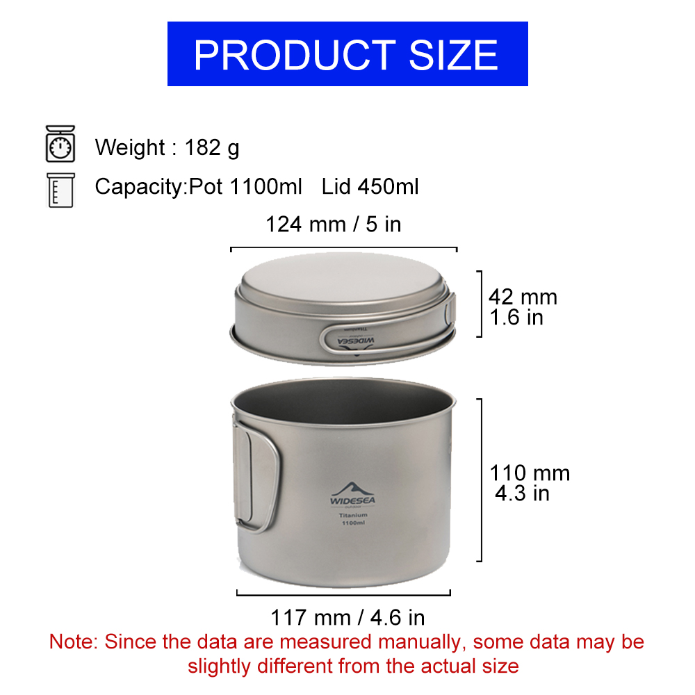 Widesea Ultraleichter Titan-Ca – Camping Cooking Kit Bewertung und Preis