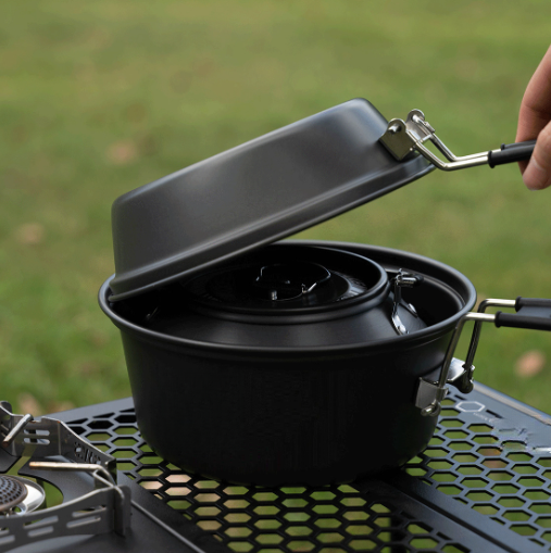 Leichtes Camping-Kochgeschirr- – Camping Cooking Pan Bewertung und Preis