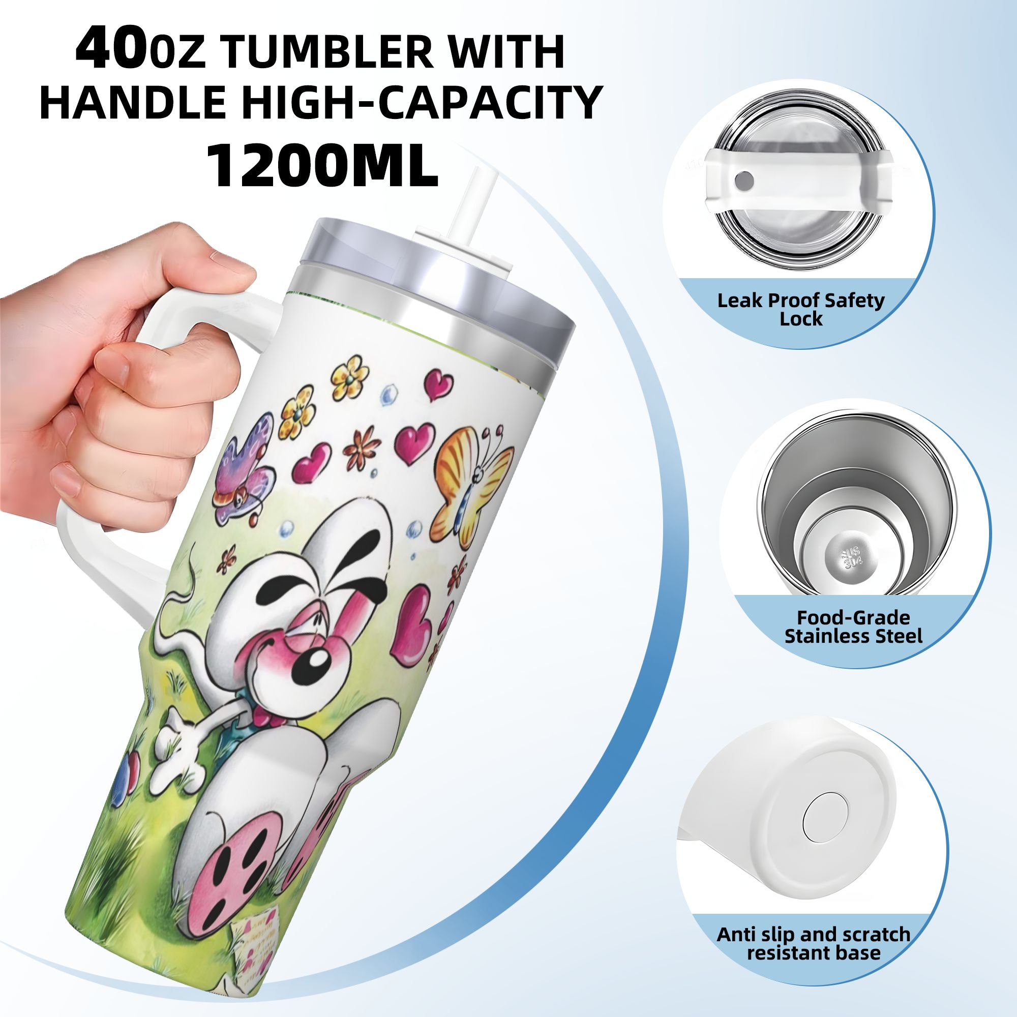 Cartoon D-Diddl Edelstahlbeche – Camping Cooking Mug Bewertung und Preis