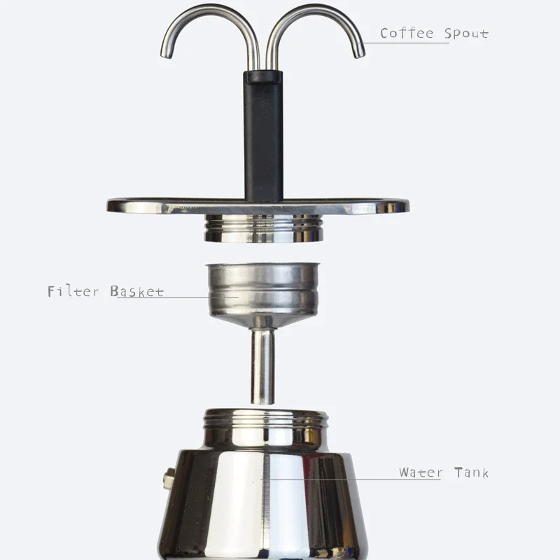 200 ml Mini Moka Topf Doppel R – Pocket Coffee Maker Bewertung und Preis