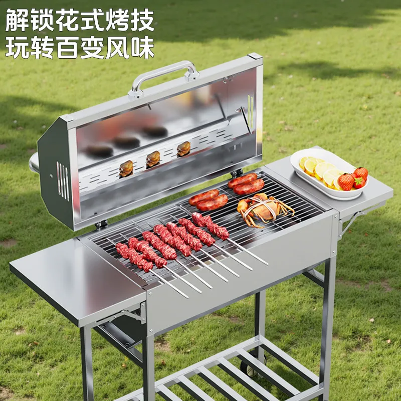 Tragbares Grillset aus Edelsta – Camping Cooking Stove Bewertung und Preis