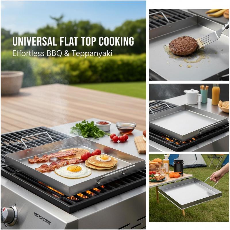 Universelle Flachgrillplatte 1 – Camping Cooking Handle Bewertung und Preis