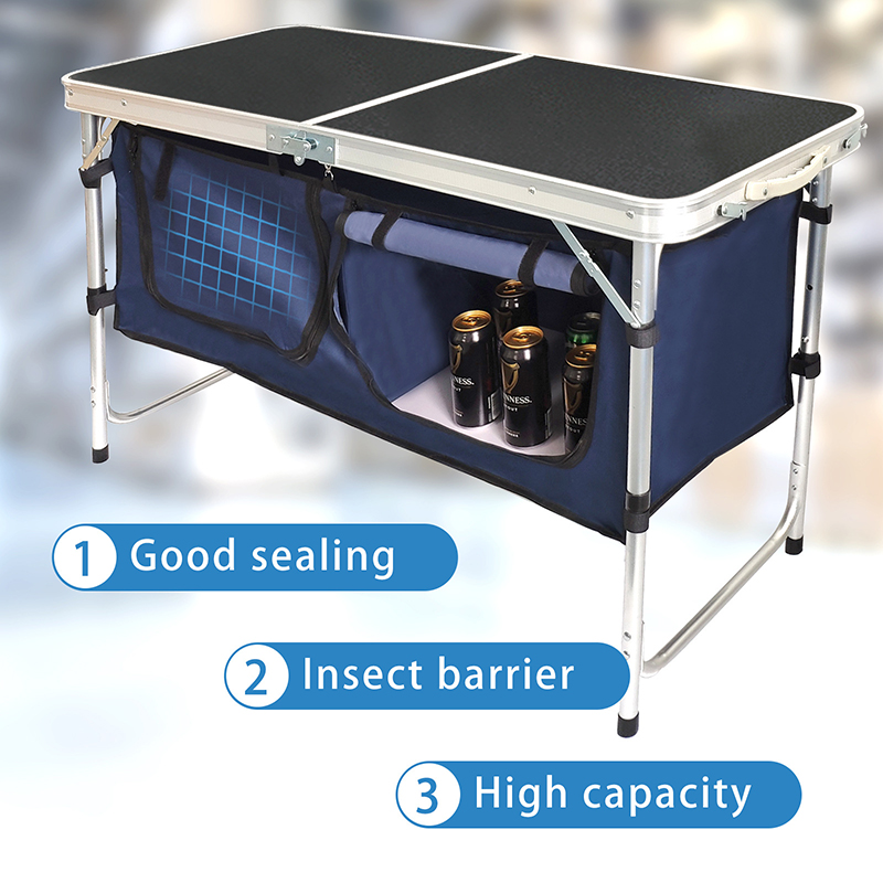 Outdoor-Klapptisch Aluminium L – Camping Cooking Table With Storage Bewertung und Preis