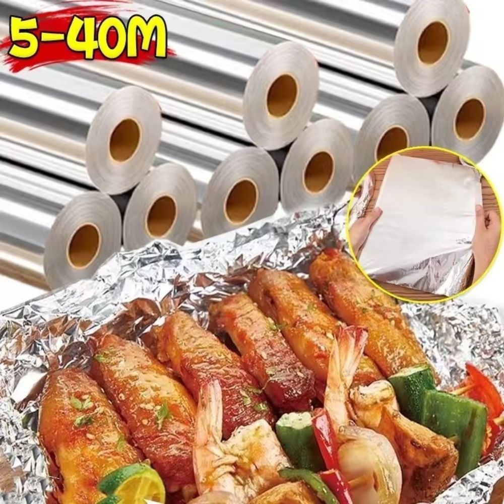 5m/10m/20m Einweg-Aluminiumfol – Aluminum Foil Heavy Duty Bewertung und Preis
