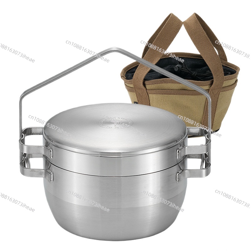 DO-25 verdickter Edelstahl-Hän – Camping Cooking Frying Pan Bewertung und Preis