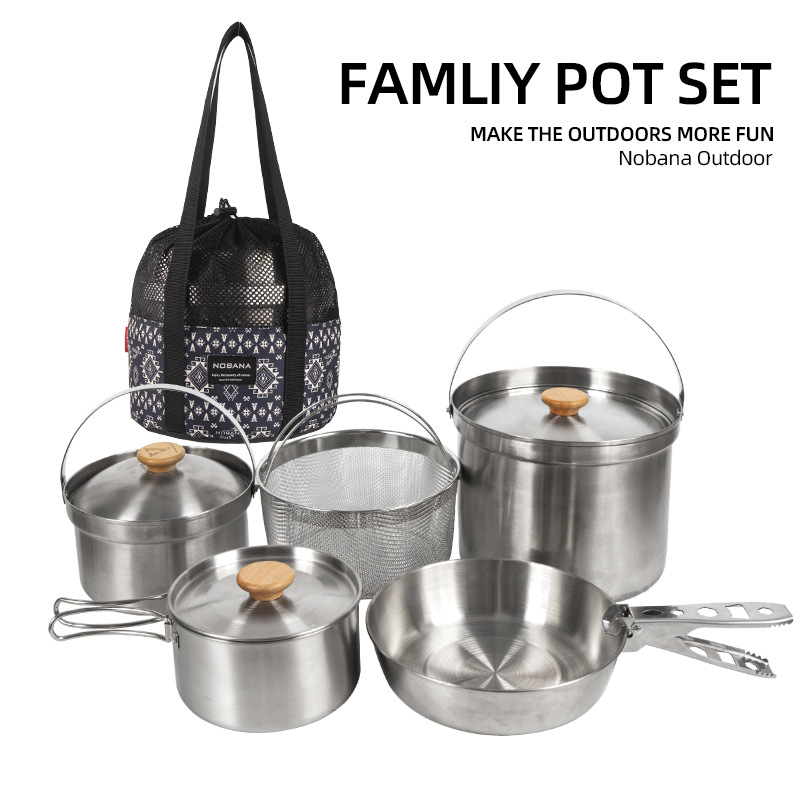 NOBANA Neueste Outdoor Edelsta – Camping Cooking Kit Bewertung und Preis