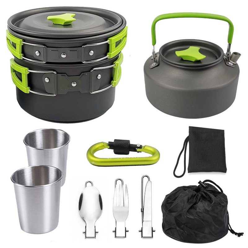 2-3 Personen Outdoor-Kochgesch – Camping Cooking Set 2 Person Bewertung und Preis