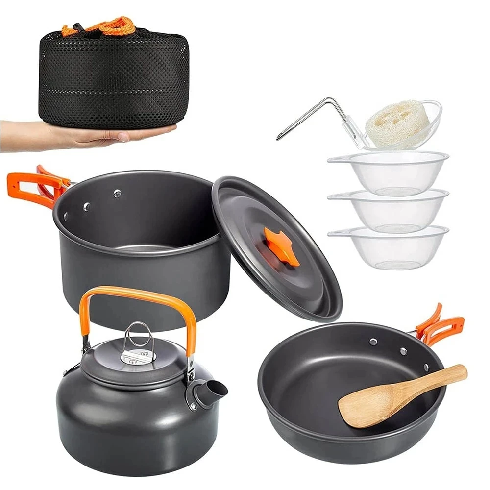Camping-Kochgeschirr-Set Outdo – Camping Cooking Set 2 Person Bewertung und Preis