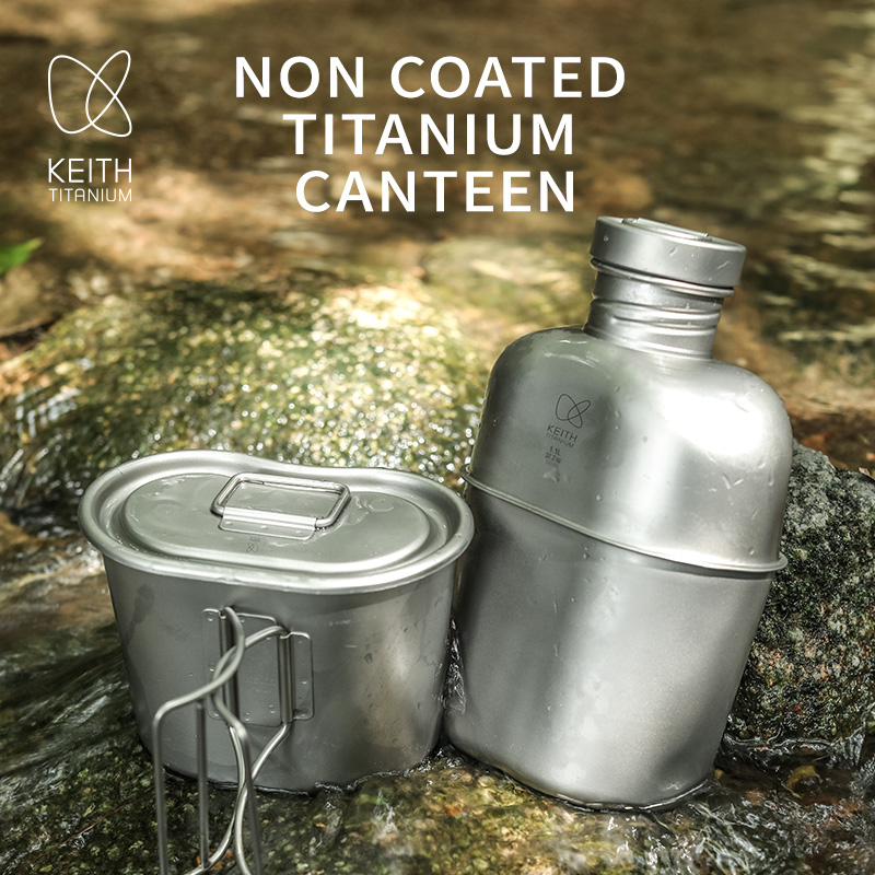 KEITH Reines Titan-Feldflasche – Camping Cooking Kit Bewertung und Preis