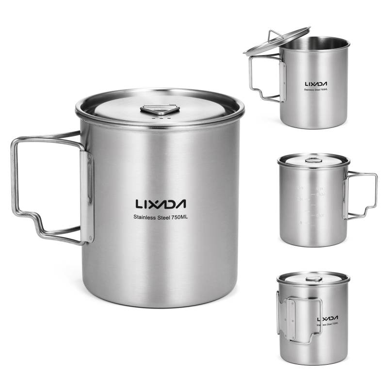 Lixada 750ml Tasse Outdoor Ede – Camping Cooking Handle Bewertung und Preis