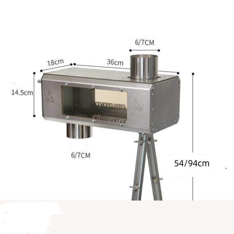 Camping-Holzofen mit 2-Seiten- – Camping Cooking Stove Bewertung und Preis