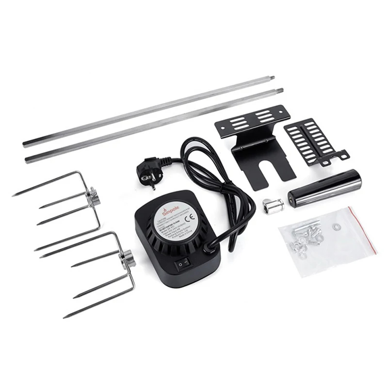 Elektrisches BBQ-Grill-Drehspi – Camping Cooking Kit Bewertung und Preis