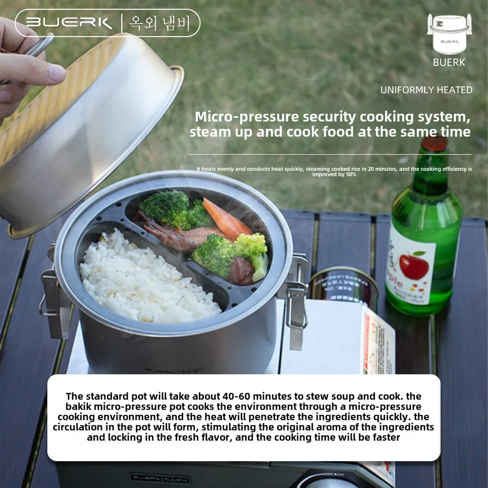 Multifunktionaler Dampf- und B – Camping Cooking Pan Bewertung und Preis