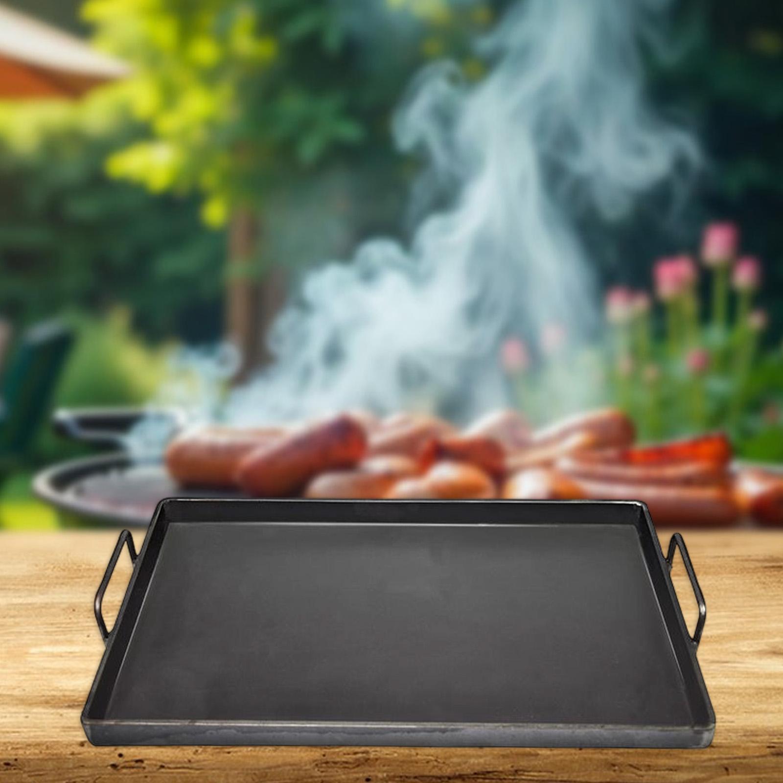1 Stück Gusseisen-Grillplatte  – Camping Cooking Frying Pan Bewertung und Preis